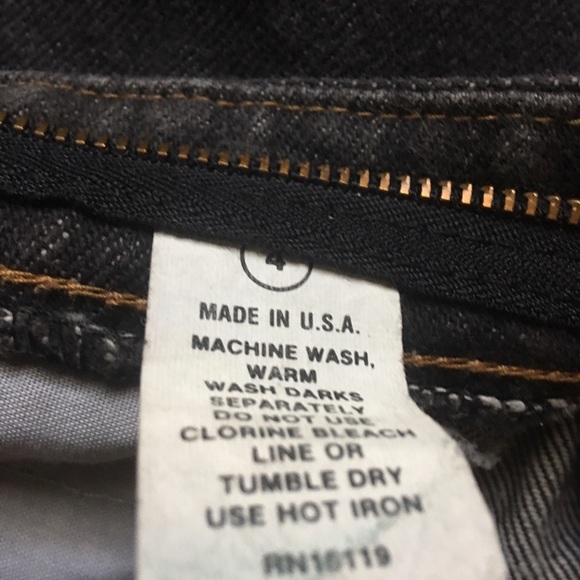 Hunt Club Black Denim Skirt size 4 - Picture 6 of 6